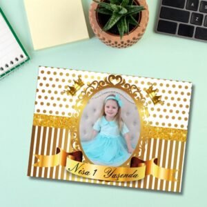 Gold  Tasarım Kalın Forex Magnet