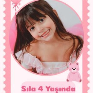 Sıla Pembe Ayıcık Magnet