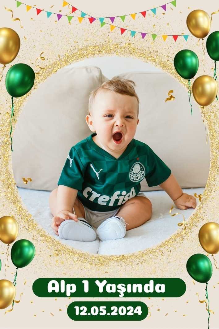 Metalik Balonlu Magnet