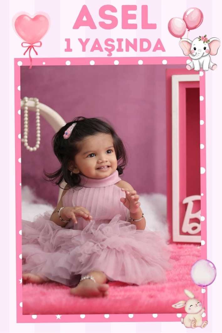 Pembe Balonlu Fil Magnet