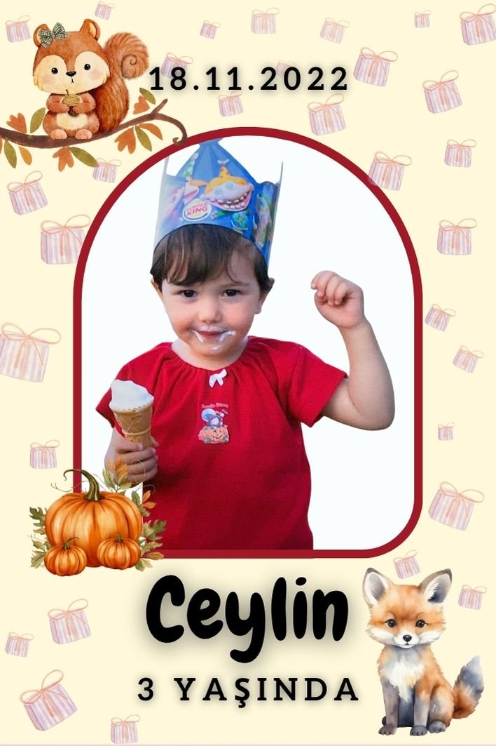 Tilki ve Sincap Magnet