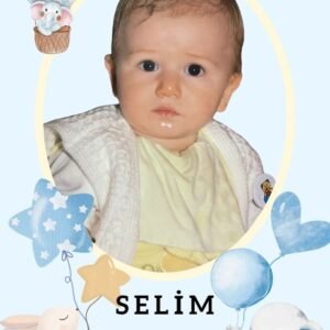 Tavşan Filli Balon Magnet
